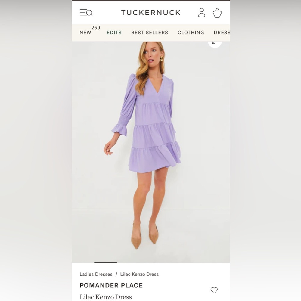 Pomander Place Lilac kenzo dress